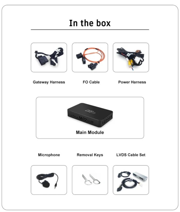 Mr12volt Audi MMI 2G High CarPlay & Android Auto Interface A6 A8 Q7 - Image 2