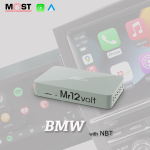 Mr12volt BMW High-End NBT CarPlay & Android Auto Interface with Mic support + TV enabler