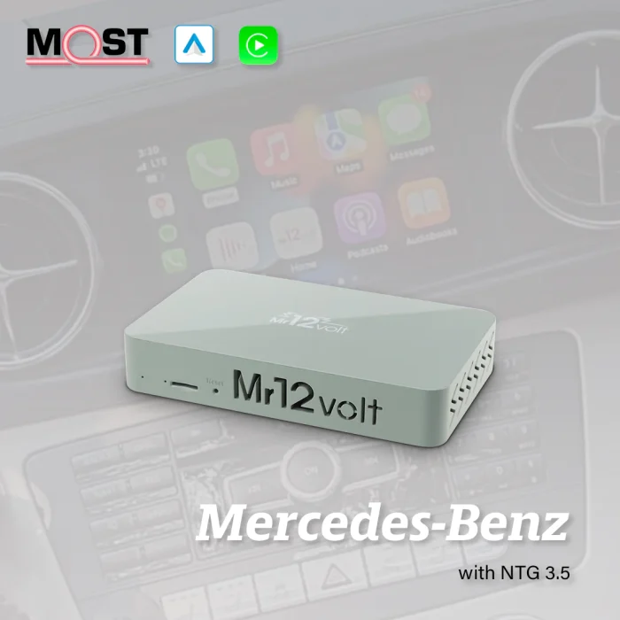 Mr12volt Mercedes Benz High End CarPlay & Android Auto Interface W221 NTG3.5 (2009-2012 facelift) - Image 2