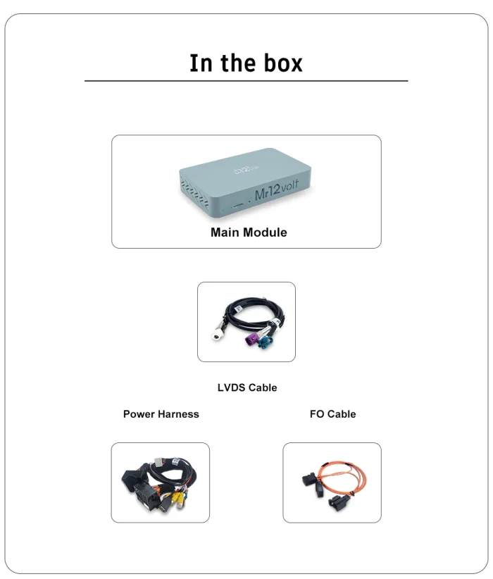 Mr12volt Mercedes Benz High End NTG 4.5 4.7 CarPlay & Android Auto Interface - Image 2