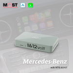 Mr12volt Mercedes Benz High End NTG 4.5 4.7 CarPlay & Android Auto Interface