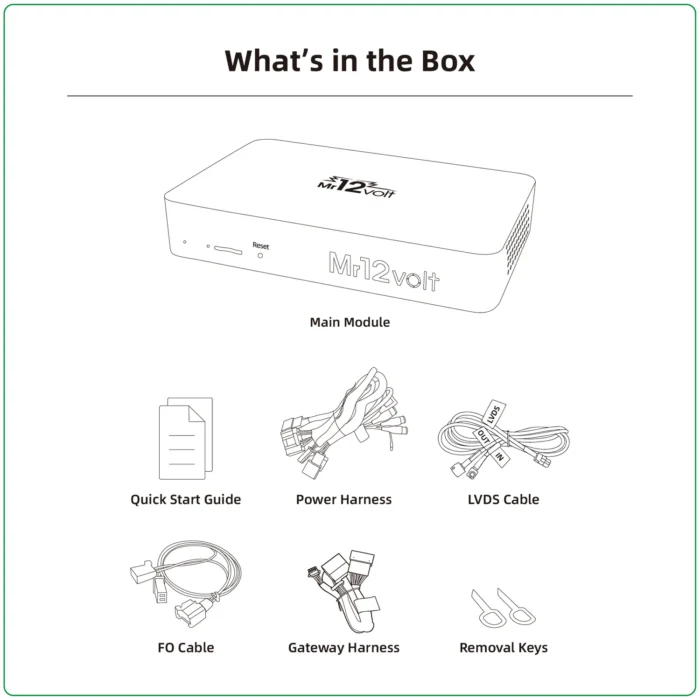 Mr12volt Audi MMI 3G 3G+ CarPlay & AA Interface A4 A5 A6 A7 Q5 Q7 DSP OEM Mic Support - Image 3