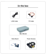 What's included in the box with the Porsche Mr12Volt PCM 3.1