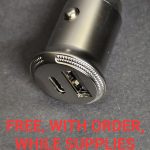 Mr12Volt Car USB C Charger 30W Zine Alloy Cover