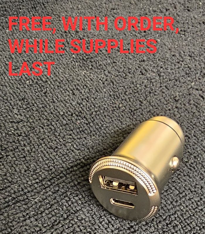 Mr12Volt Car USB C Charger 30W Zine Alloy Cover - Image 2