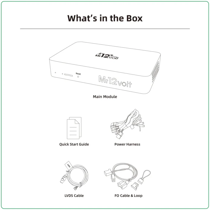Mr12Volt Jaguar High End Audio MOST Bus CarPlay & AA Interface OEM mic support XF250 2012 - 2013 - Image 4