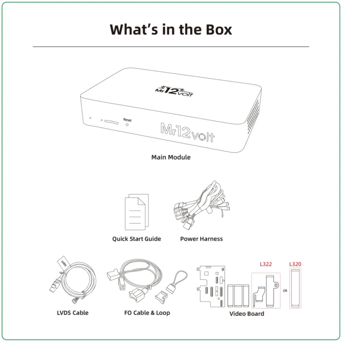 Mr12Volt Land Rover Discovery 4 2012 - 2015 / Range Rover Sports 2012 MOST Bus CarPlay & AA Interface OEM mic support - Image 4