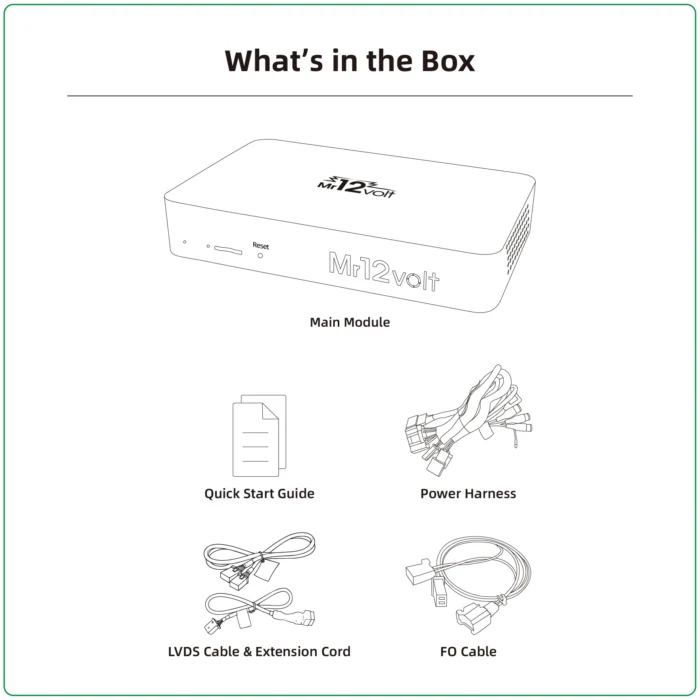 Mr12volt High End Mercedes Benz NTG4.0 W212 Wireless CarPlay & Android Auto MOST Interface - Image 2